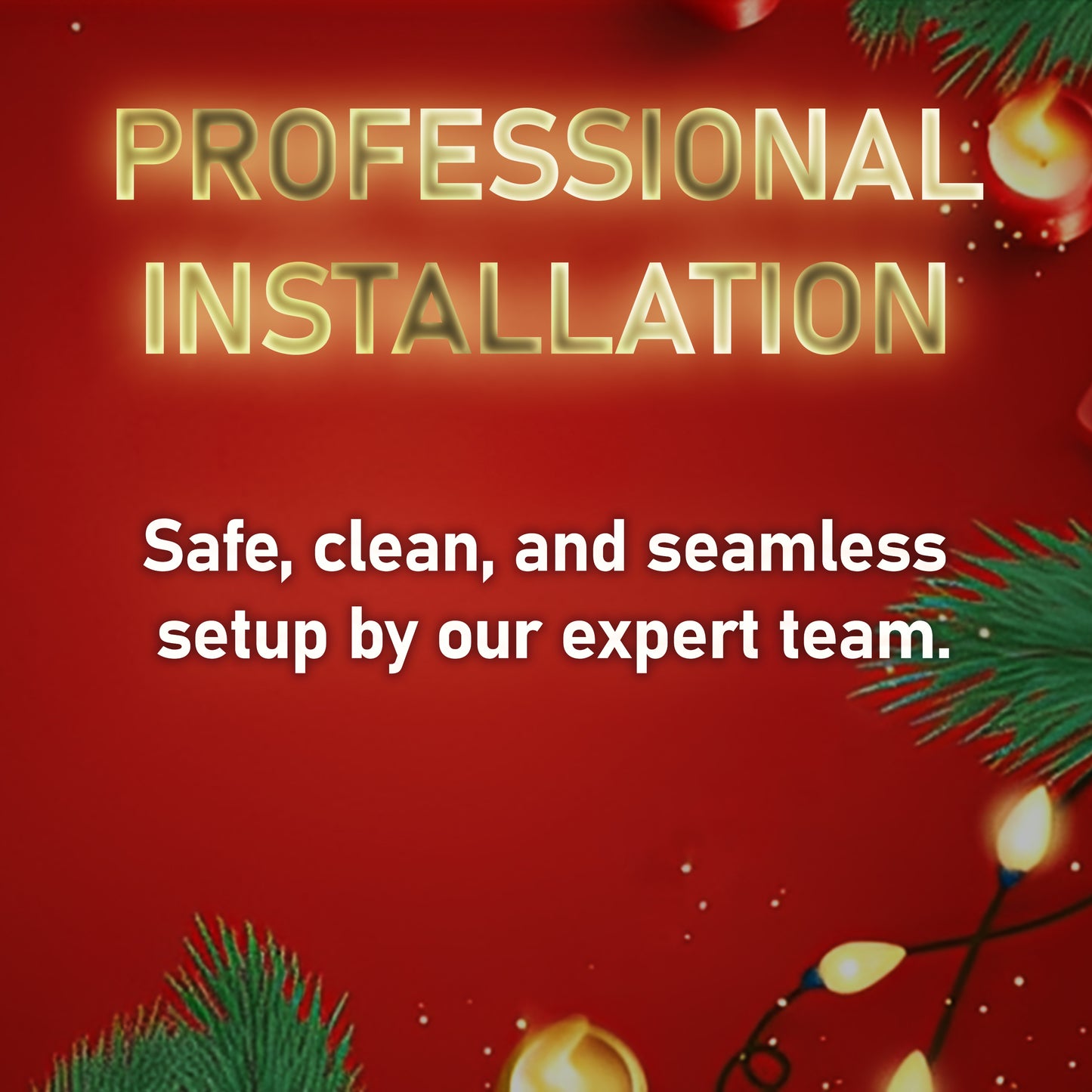 Holiday Light Installation